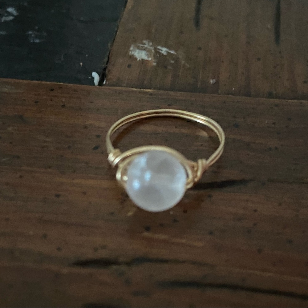 Handmade gold ring size 7